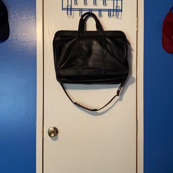 Leather brief case - Picture 2 of 12